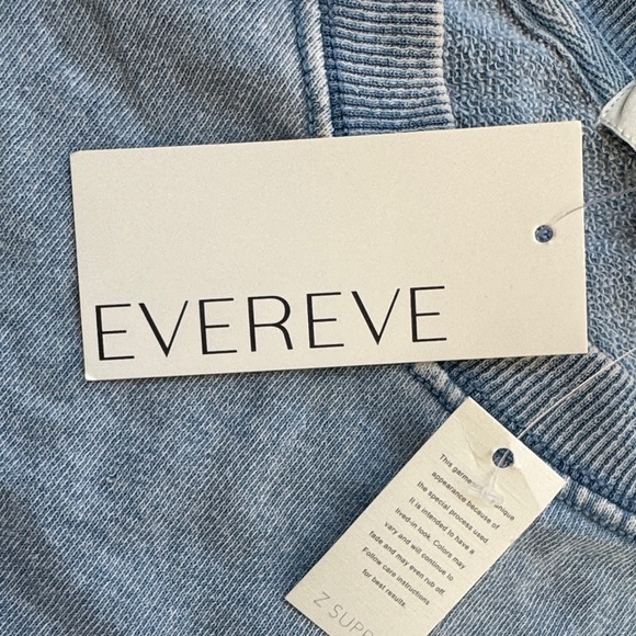 Z Supply Light “denim” Blue Crewneck NWT SZ XS - Picture 3 of 9